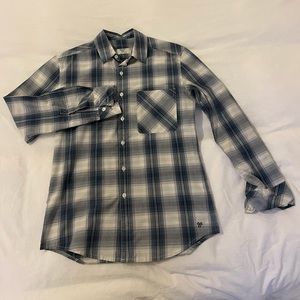 TNA Lightweight Oversized Plaid Shirt